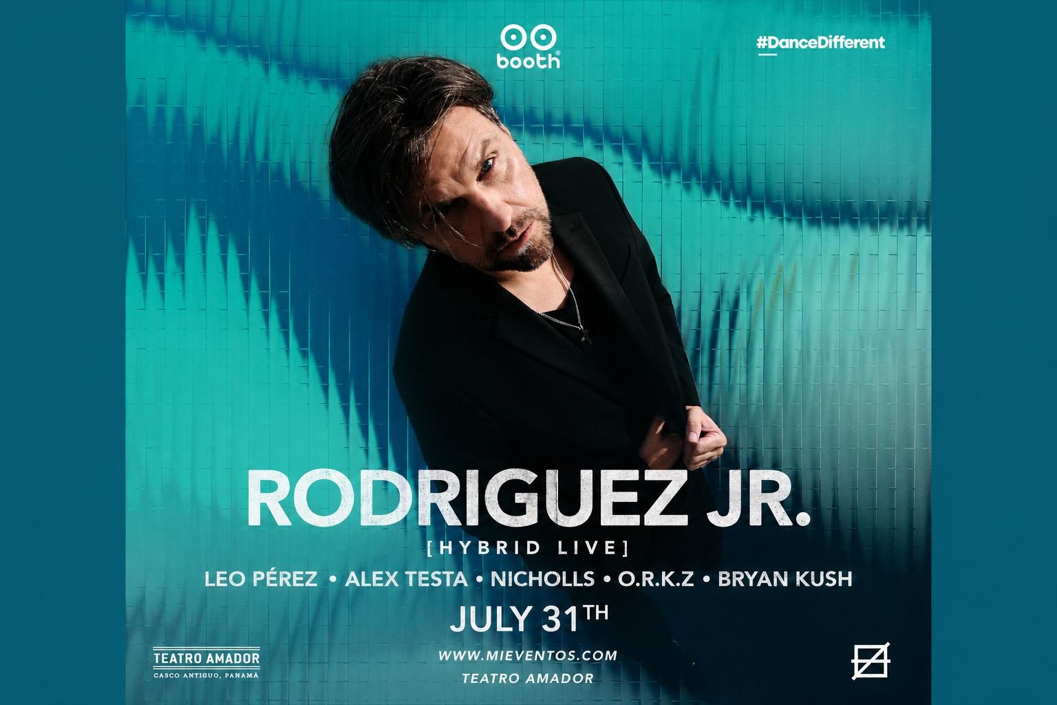 Booth Panamá presenta: DJ Rodríguez JR, de Francia