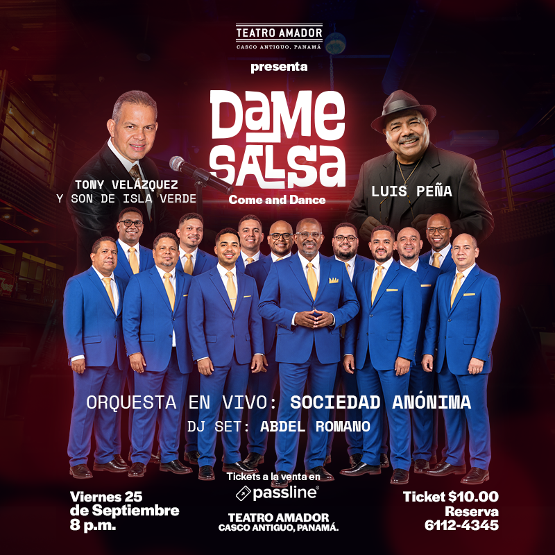 Dame Salsa - Orquesta Sociedad Anónima junto a Luis Peña, Tony Velázquez y Son de Isla Verde