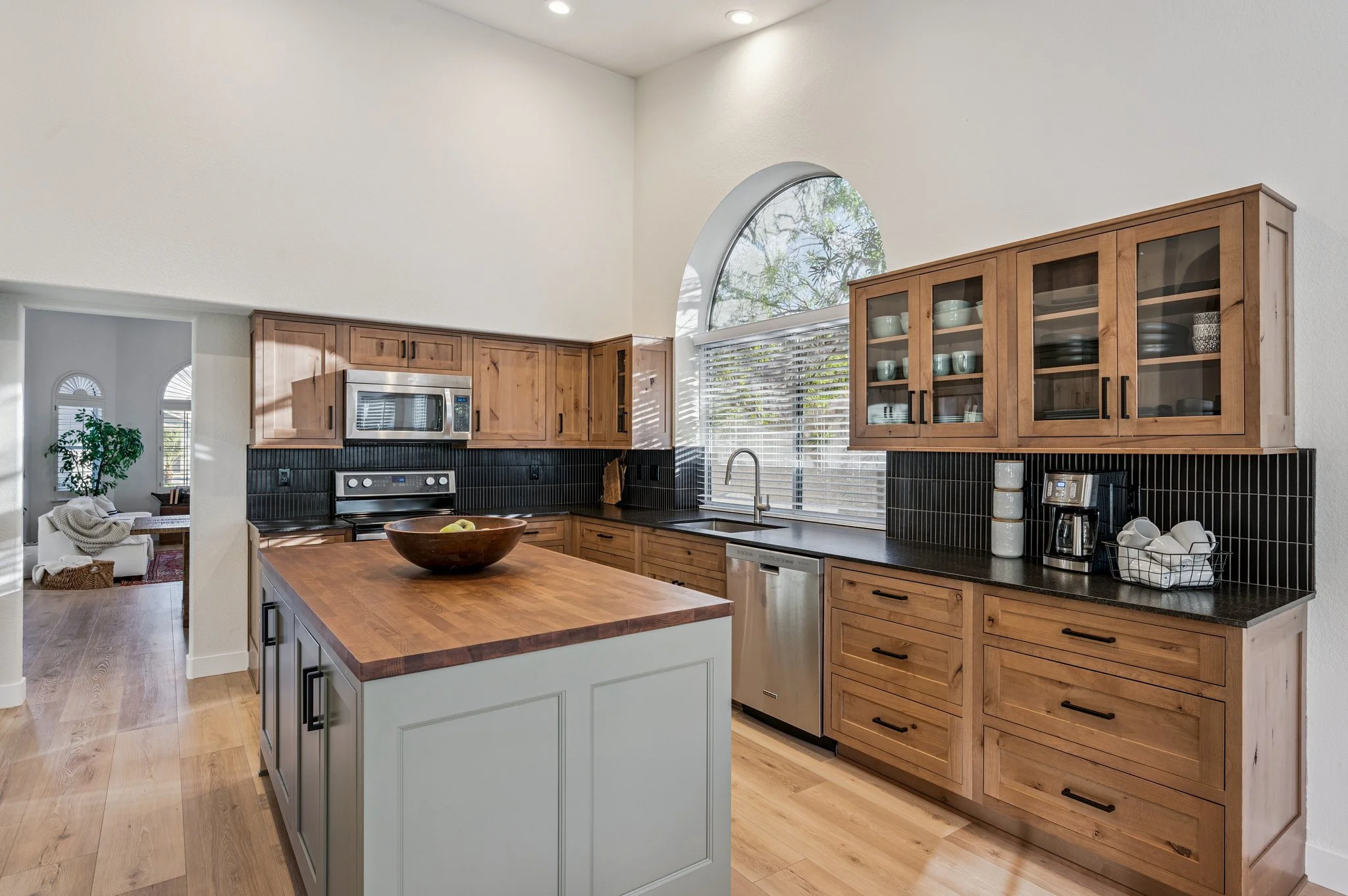 Custom kitchen interior photographed for a Mesa AZ home listing