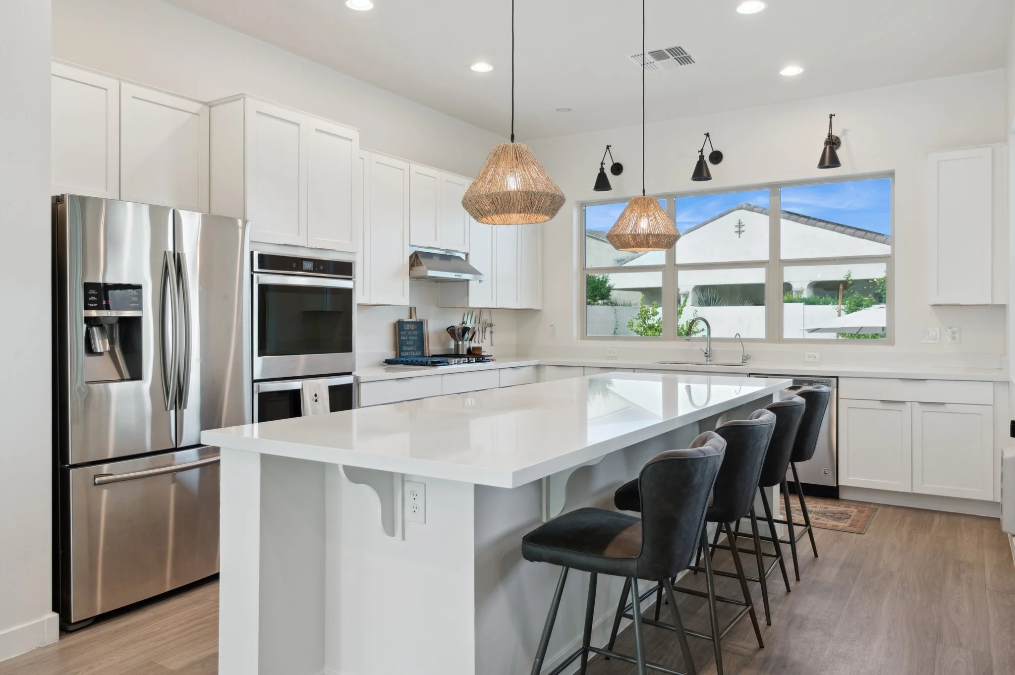 Bright modern kitchen photographed for a Mesa AZ real estate listing