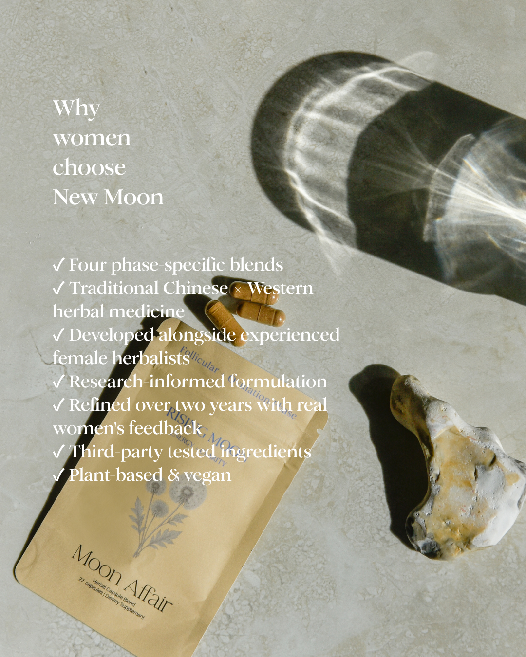 Why women choose Moon Affair for  period cycle support