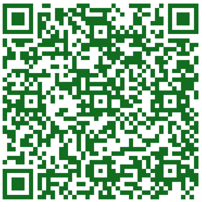 A green and white QR code.