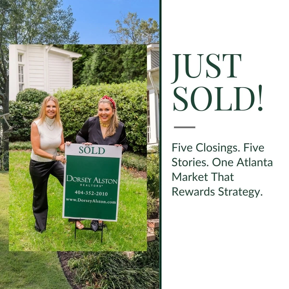 Nothing spooky about this month&rsquo;s activity &mdash; just thoughtful strategy, trusted relationships, and five beautiful closings we&rsquo;re proud to celebrate.

From off-market opportunities to multiple-offer wins and patient searches that fina