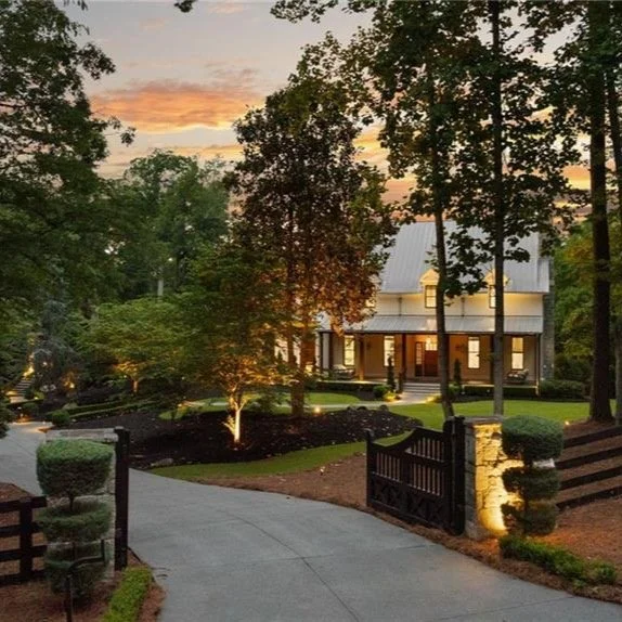 Milton is quietly becoming one of the most sought-after addresses in North Fulton&mdash;where acreage, architecture, and access align.

Set behind gates on 2.5 wooded acres, this Steve Powell&ndash;built modern farmhouse offers privacy without isolat