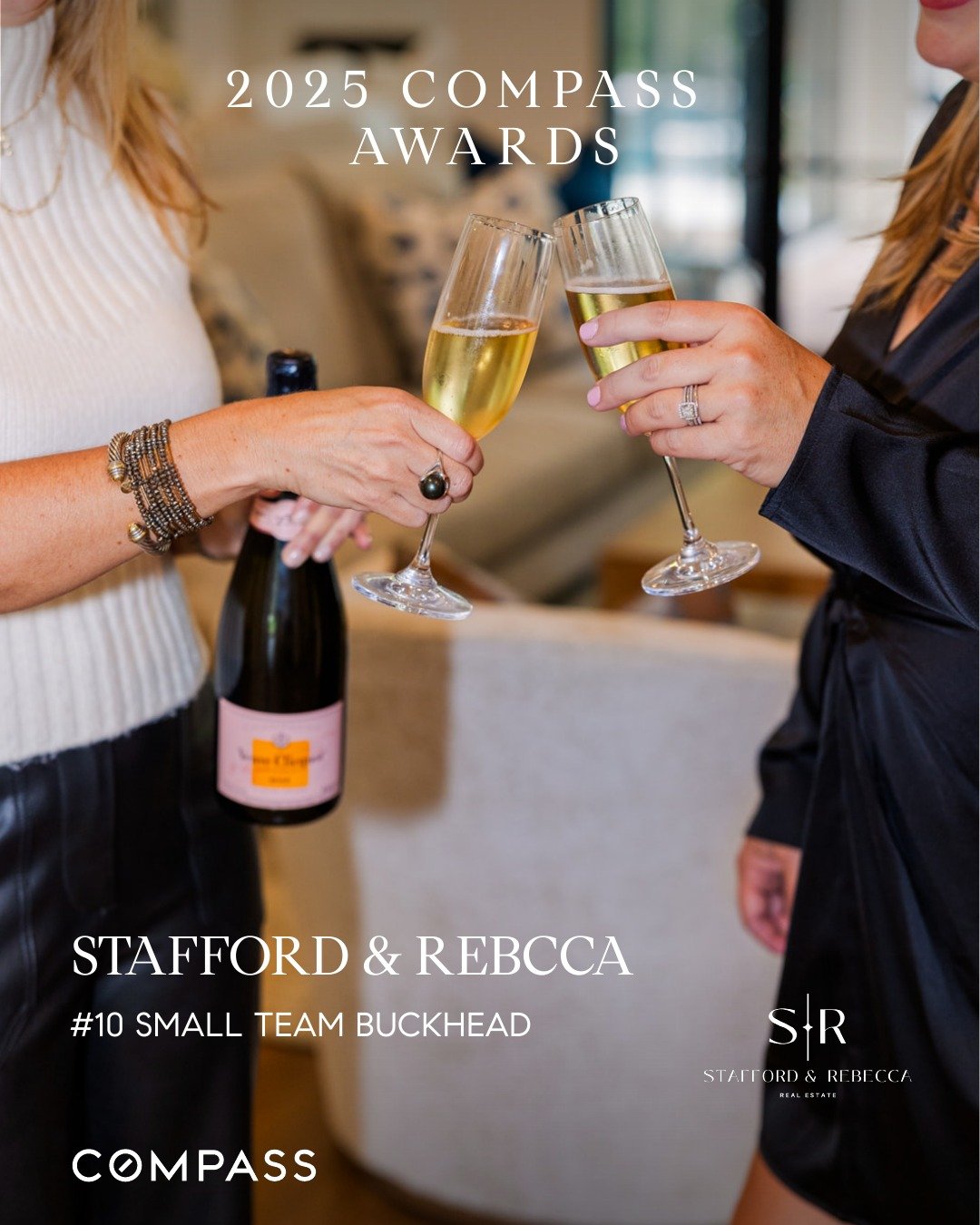 This week, our team was recognized as the #10 Small Team in the Buckhead office at Compass &mdash; and the truth is, this belongs to the families, clients, and friends who trust us with one of life&rsquo;s biggest decisions.

Every home we help buy o