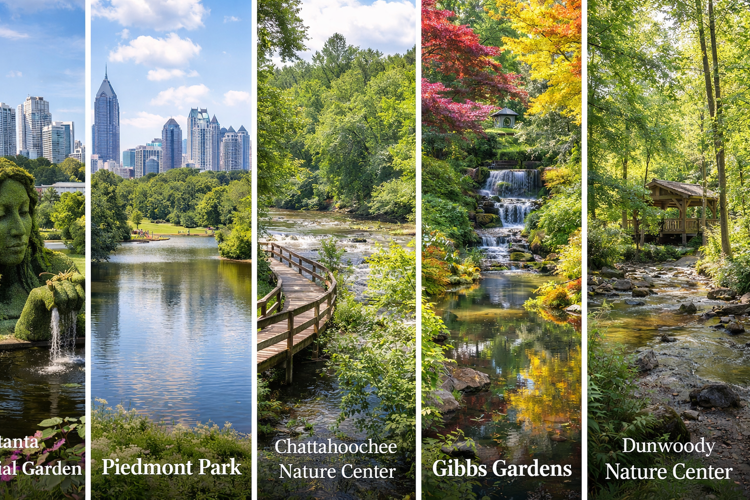 The 5 Greenest Places to Visit in Greater Atlanta (A Local's Guide)
