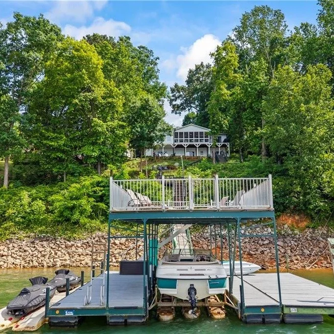 Summer is officially here, and it has us dreaming of lake days.

Set on year-round deep water in Lake Hartwell&rsquo;s sought-after Reed Creek area, this beautifully renovated waterfront retreat was made for long weekends, lake days, sunset dinners, 