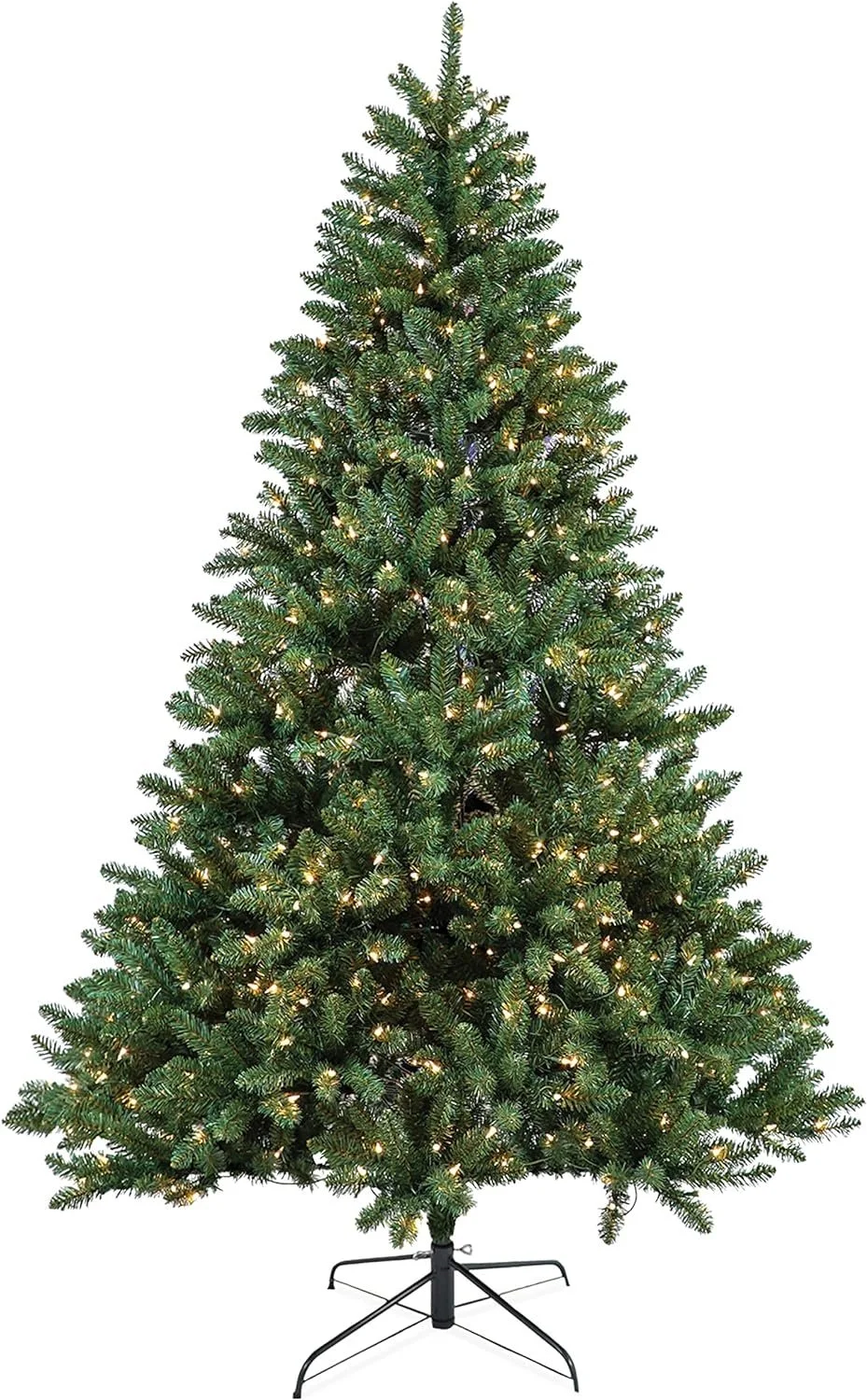 9' Christmas Tree with Lights — Christmas Cottage