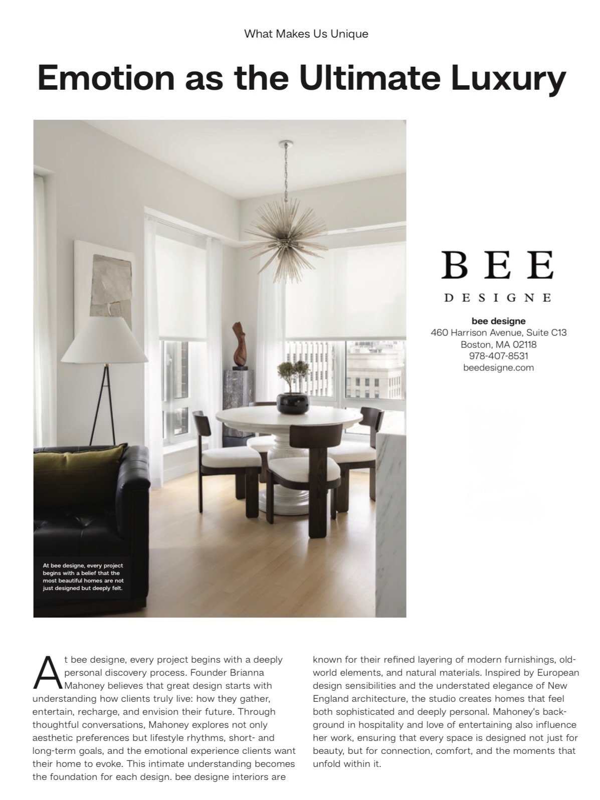 Thank you to @nehomemagazine for highlighting us in their June issue on what I love to do most..I hope our design always makes you feel something 🤍