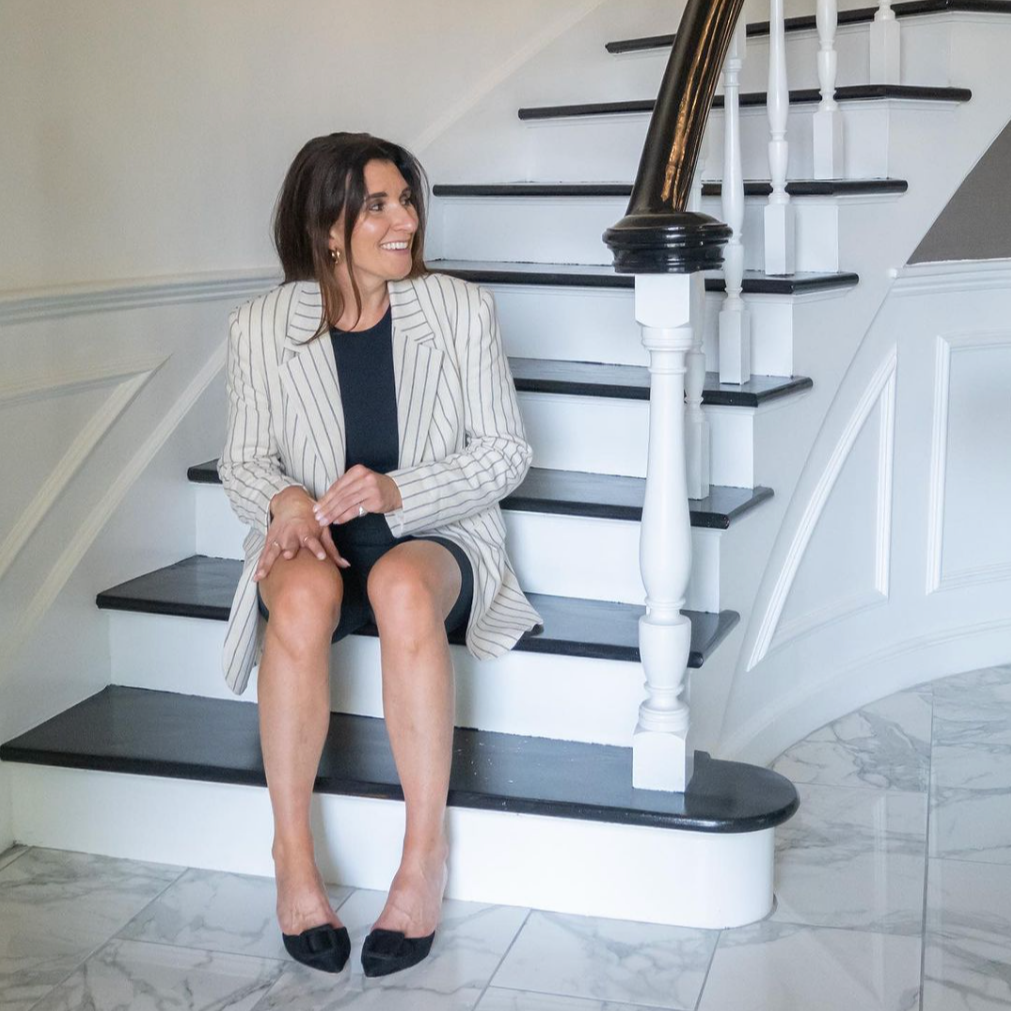 Upscale interior designer Brianna Mahone of bee designe - Boston's top home design and remodeling firm