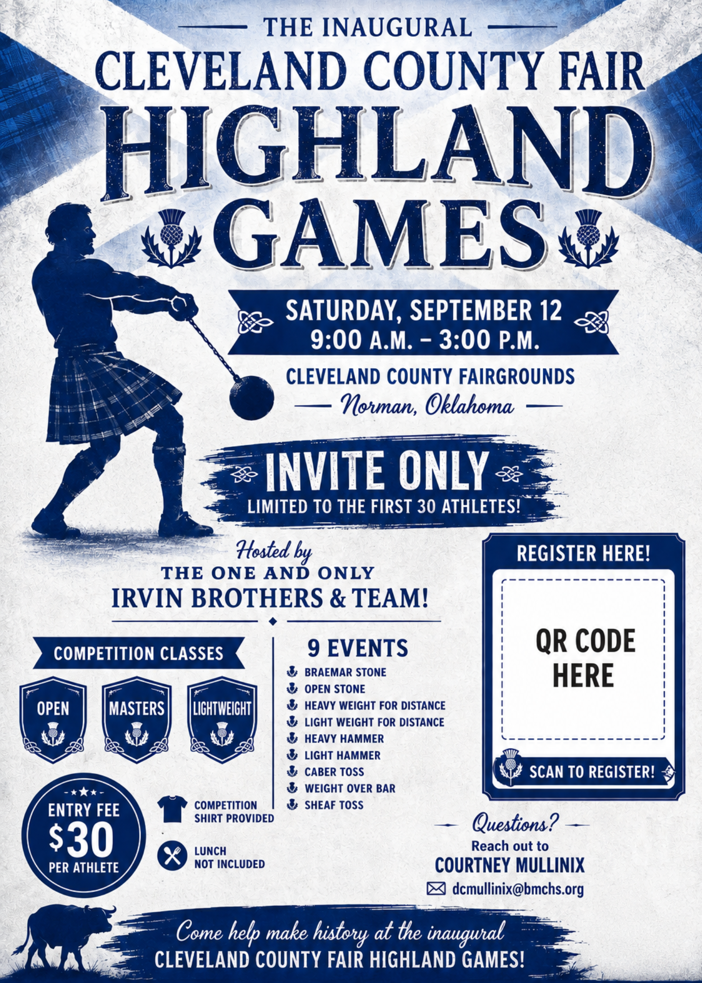 Cleveland County Fair Highland Games