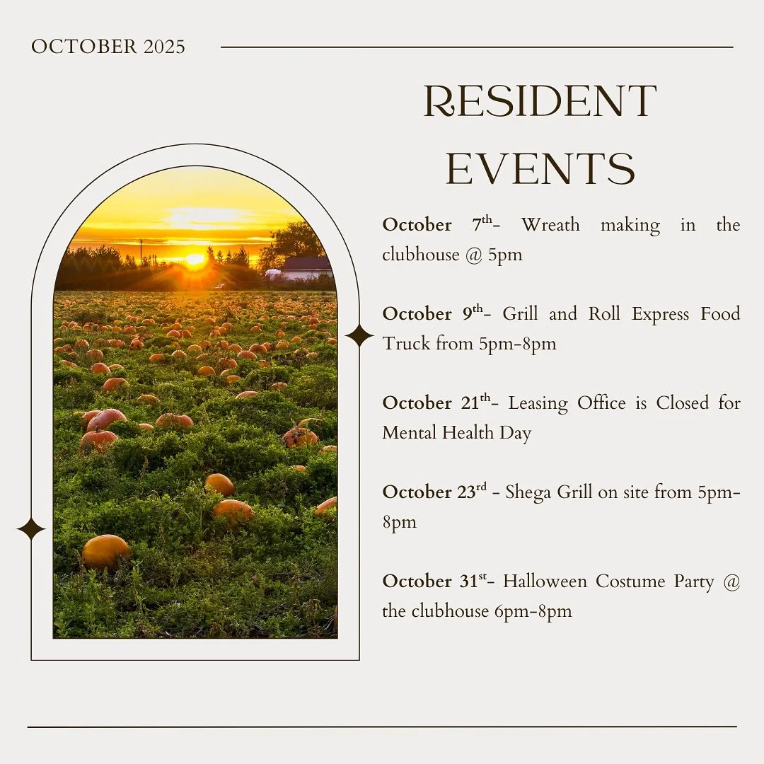 Falling for Fun! 🍂 Join us this October for a season of spook-tacular events and cozy gatherings. Let&rsquo;s make some unforgettable memories together!