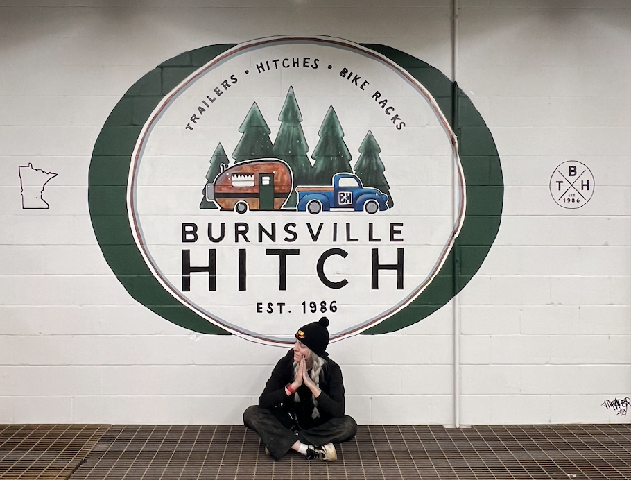 12' by 13' mural