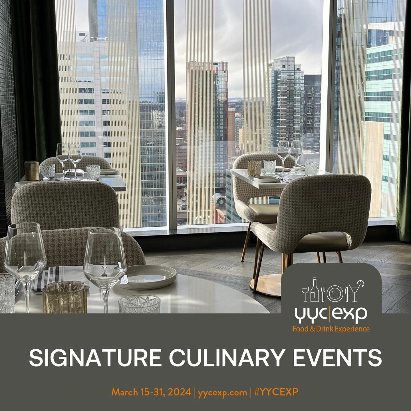 **GIVEAWAY** You have two more chances to attend a wonderful signature culinary event during this year&rsquo;s YYC Food &amp; Drink Experience!&nbsp;

March 28- &nbsp;Visit @thewilderooftop on Thursday, March 28 for the ultimate Knife Fight! The Cana