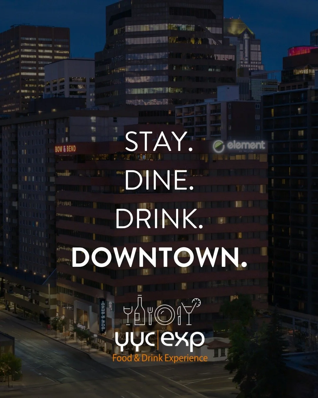 Don&rsquo;t miss out on a downtown foodie escape: some Stay &amp; Dine packages are already sold out! Enjoy an elevated overnight stay at select hotels at a special discounted rate, plus a $100 Downtown Calgary Gift Card to taste your way through the