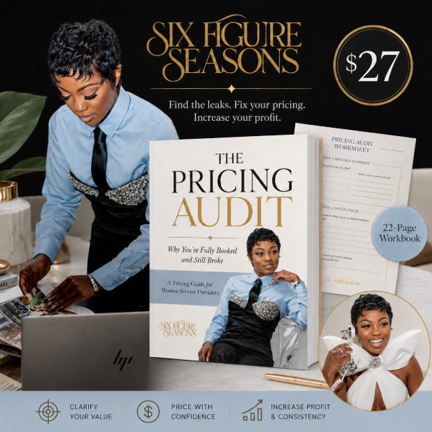 The Pricing Audit: Why You're Fully Booked and Still Broke
