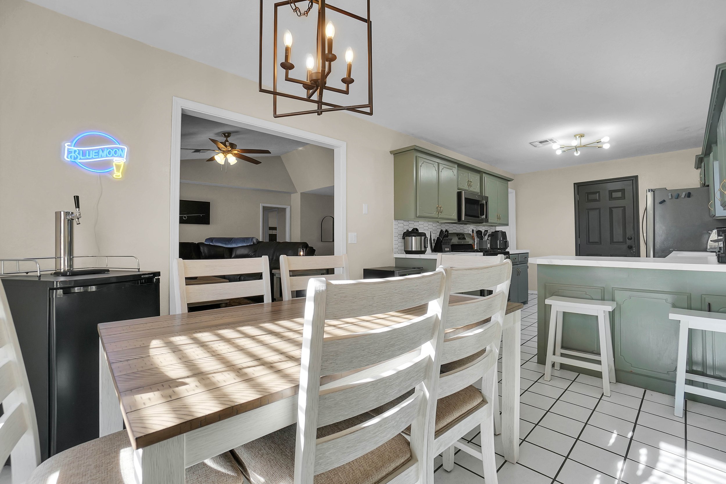 In good Air Force fashion, a beer light!