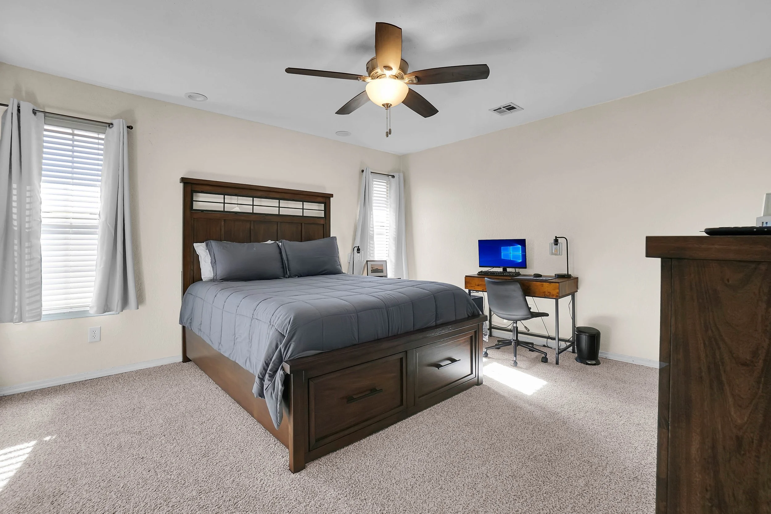 Plenty of space and storage