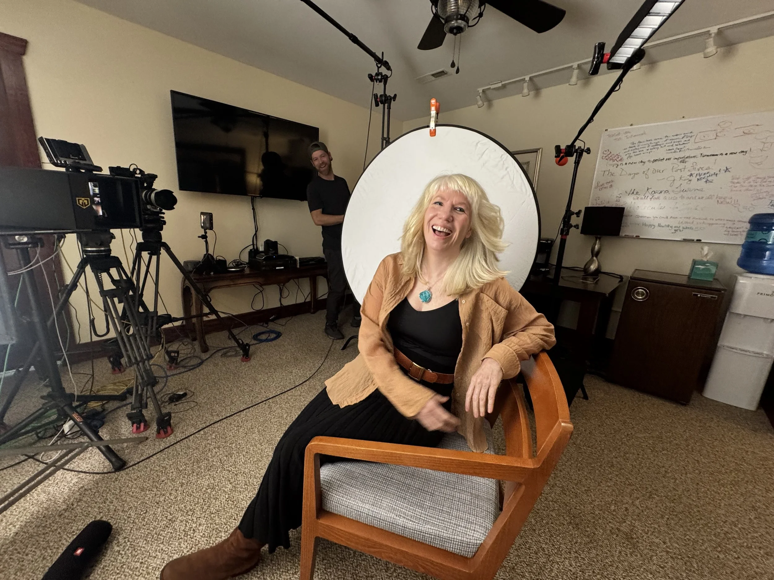 Gaia TV filming for "The Monroe Institute Experience"