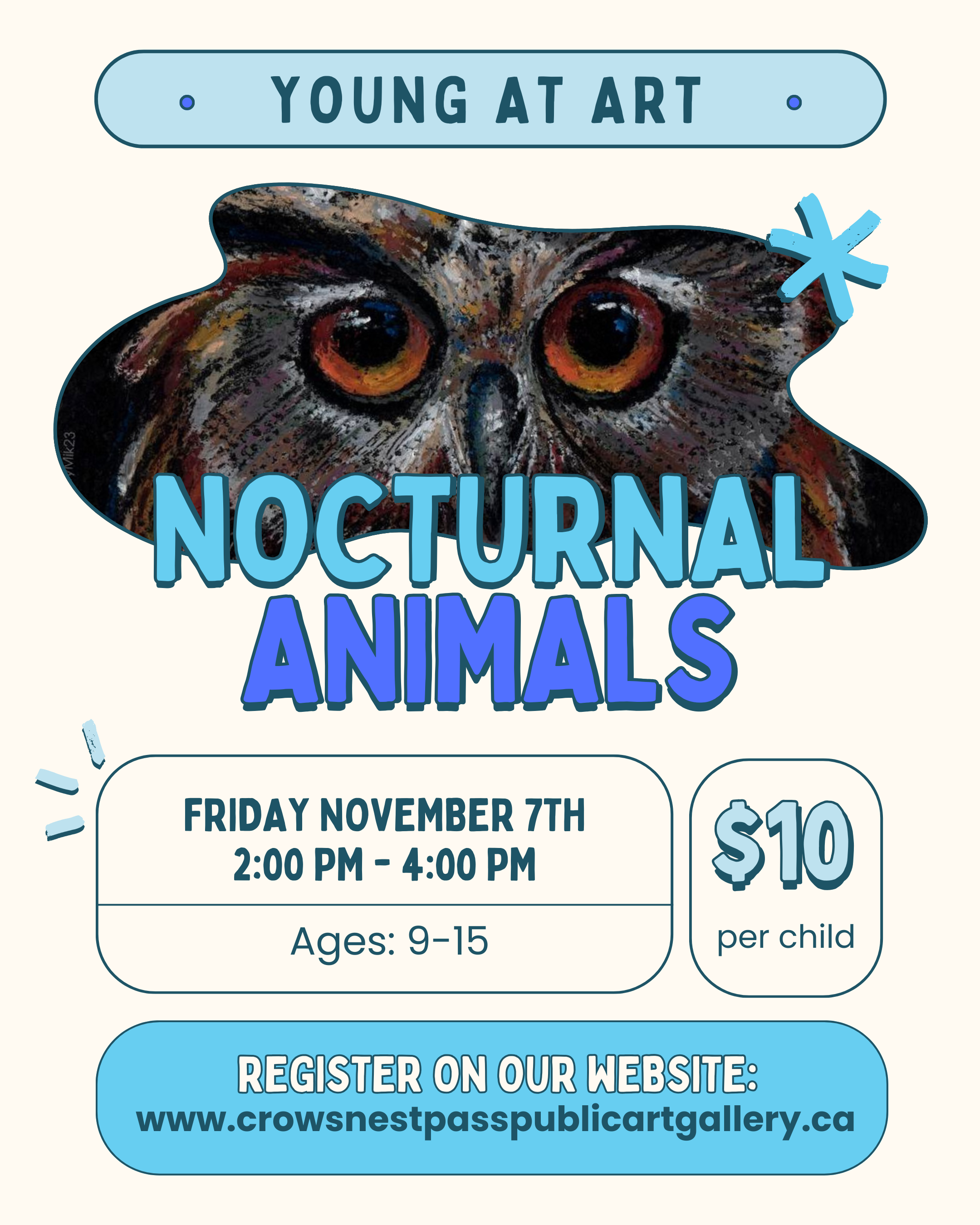 Young at Art - Nocturnal Animals