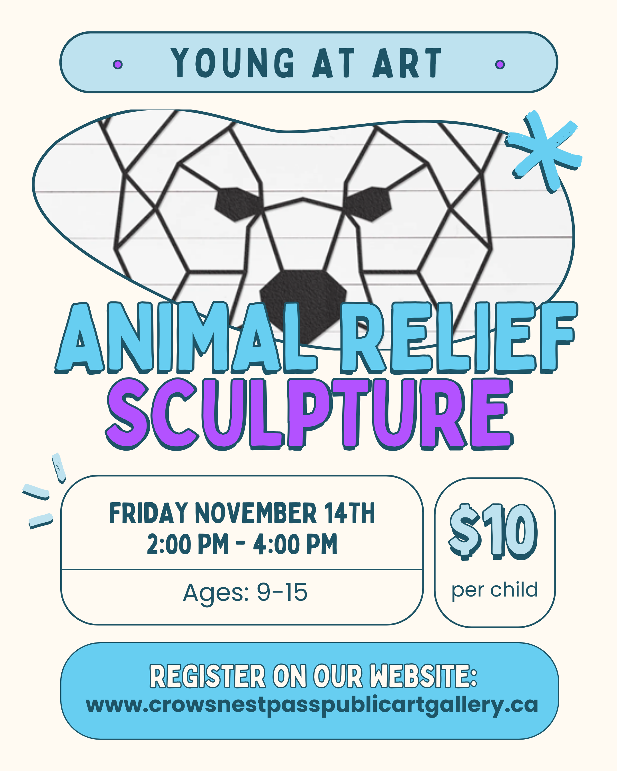 Young at Art - Animal Relief Sculpture