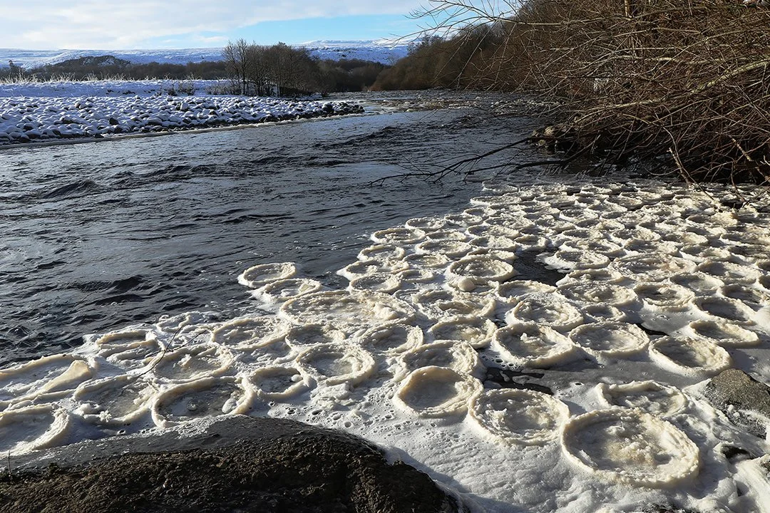 Ice 'pancakes', Broken Way