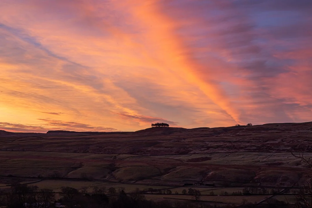 Sunrise over Kirkcarrion #2