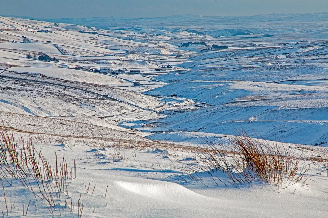 Winter view down the dale 