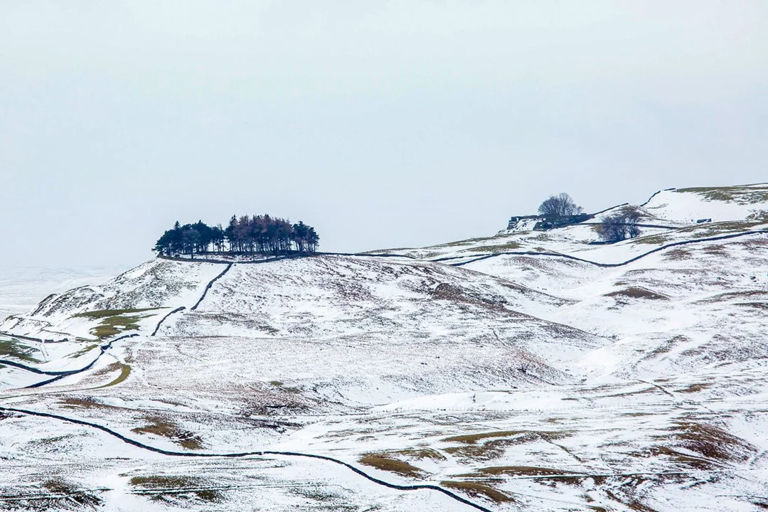 Kirkcarrion in a snowy landscape