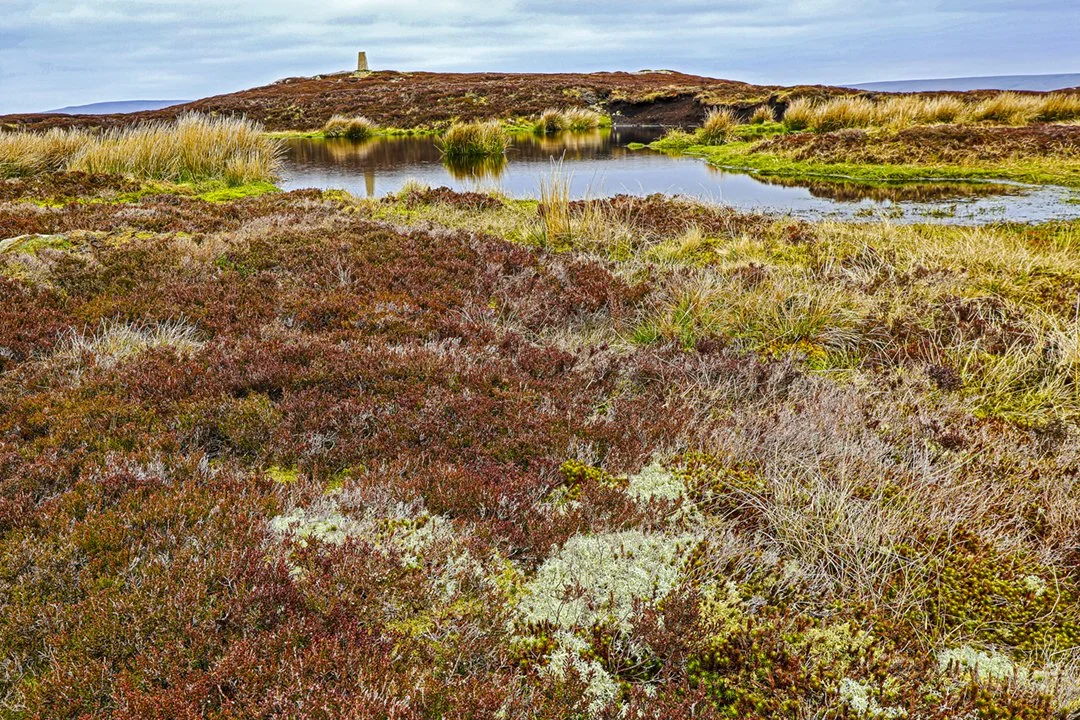 Trig Point on top of Cronkley Fell 