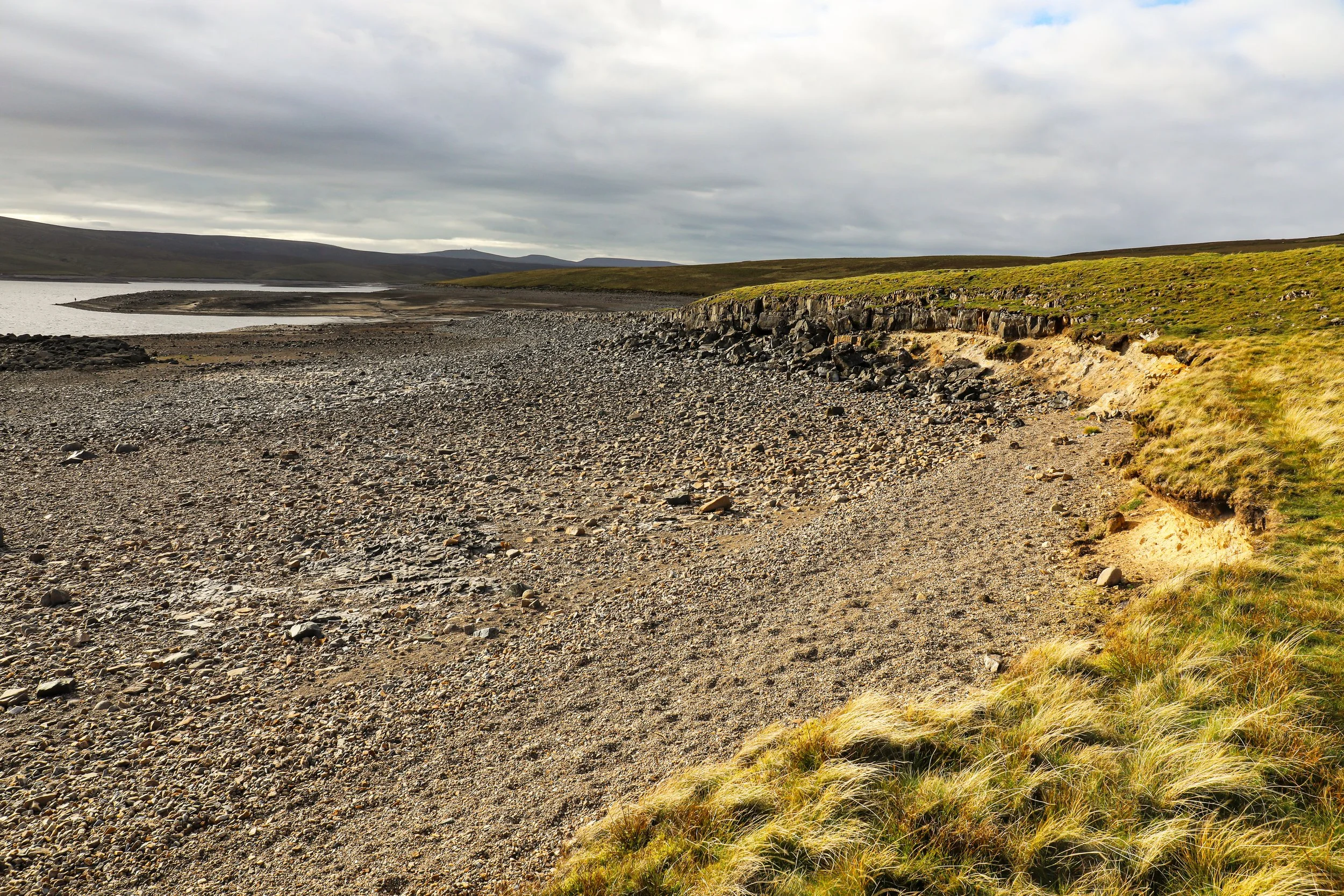 Cow Green shoreline (26/9/26)