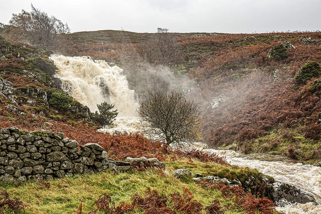 Blaebeck Force in spate #2