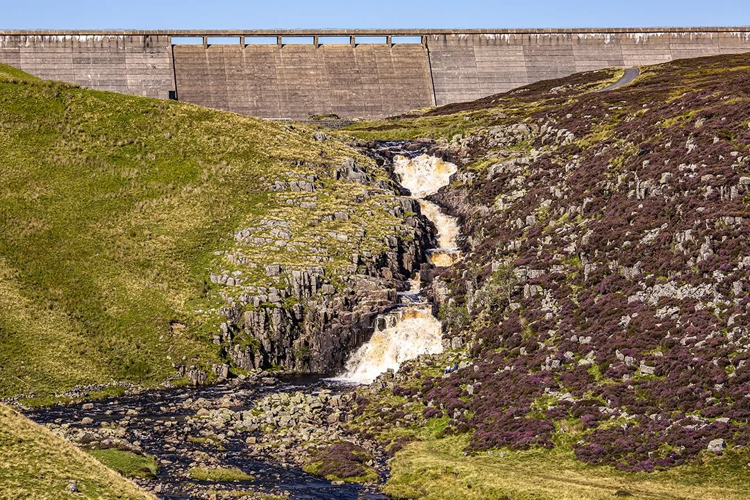 Cauldron Snout, with heather