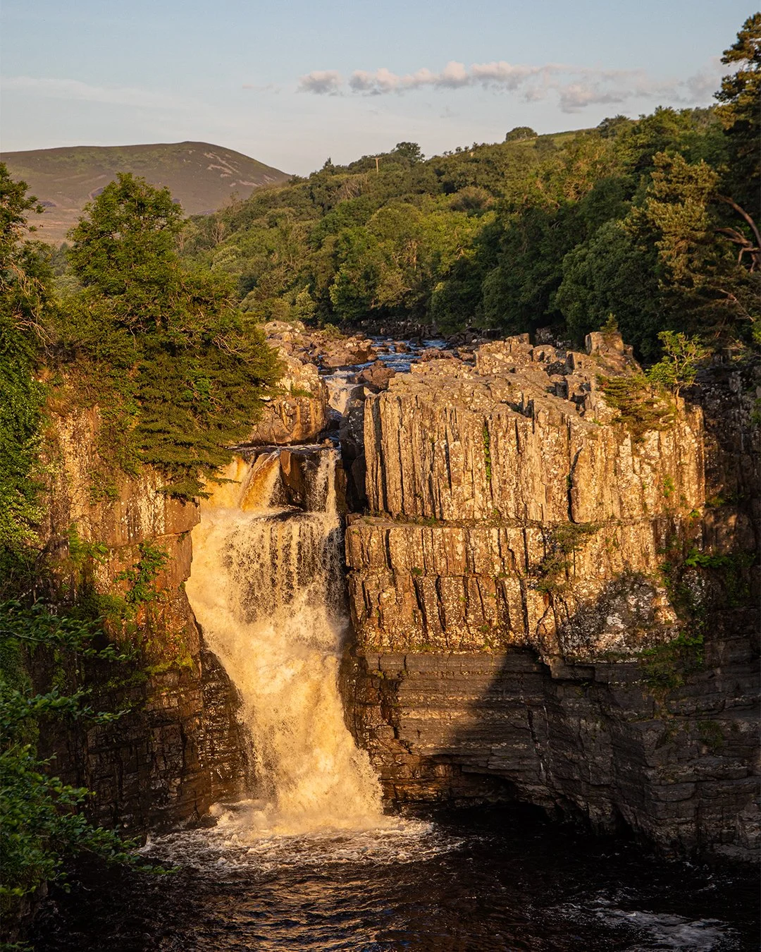 High Force just after sunrise on summer solstice #2 (21/6/2025)