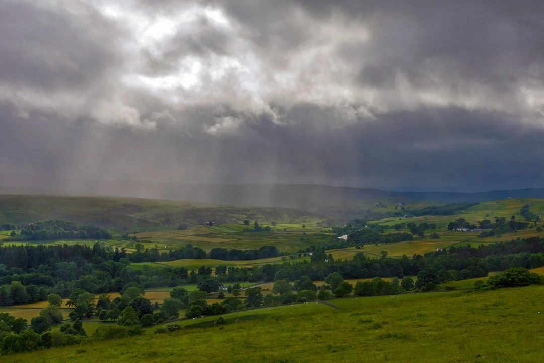 Rain over Upper Teesdale