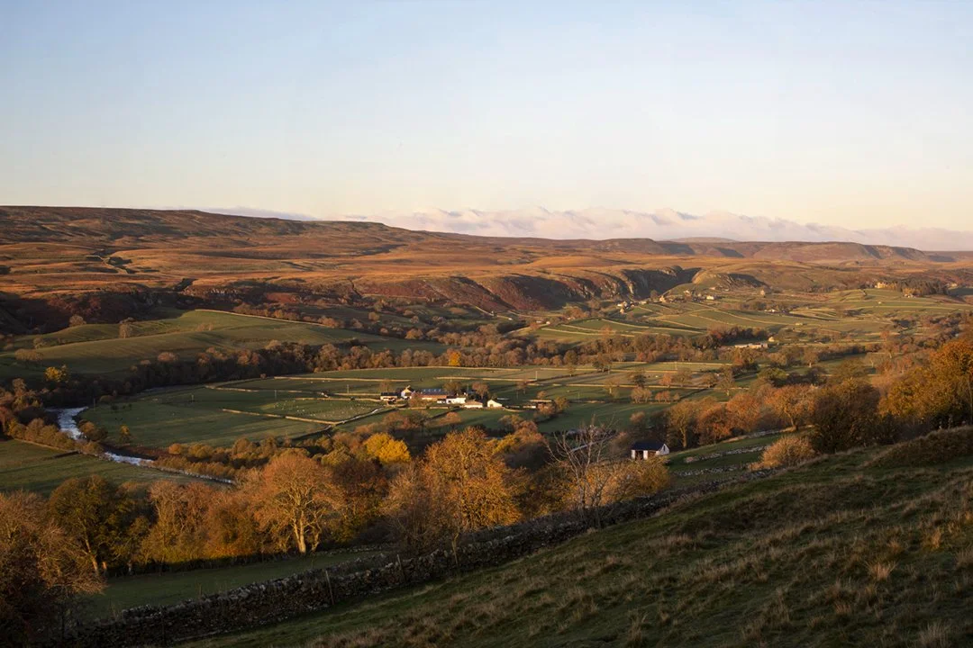 Holwick from Middle Side #1 ('golden hour' just after sunrise)