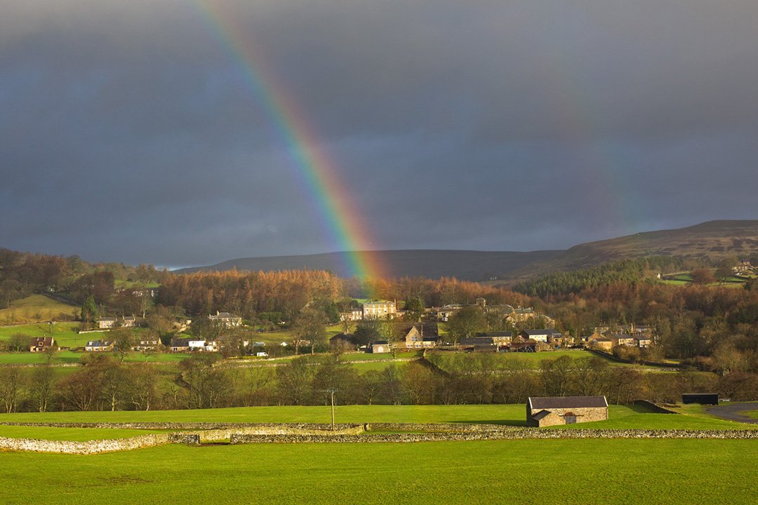 Rainbow over Middleton