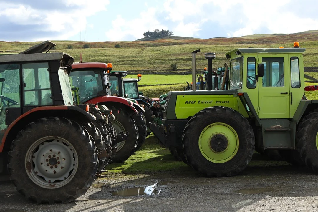 Neatly parked up at the Mart