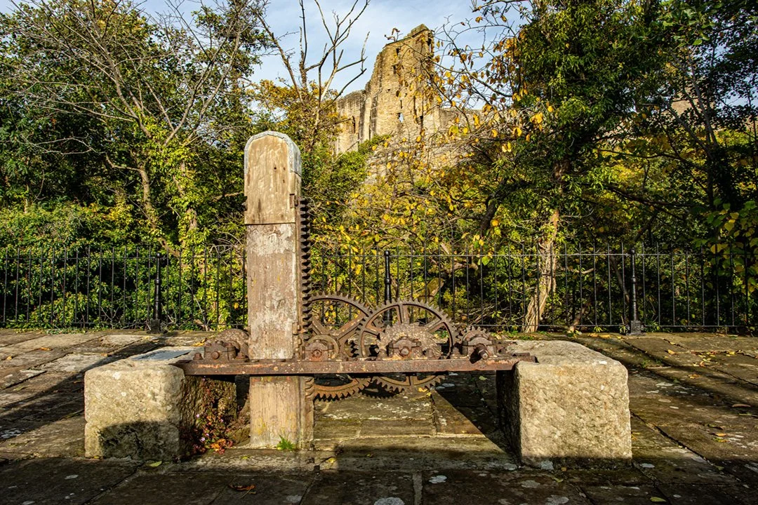 Barnard Castle with remains of sluice mechanism #2
