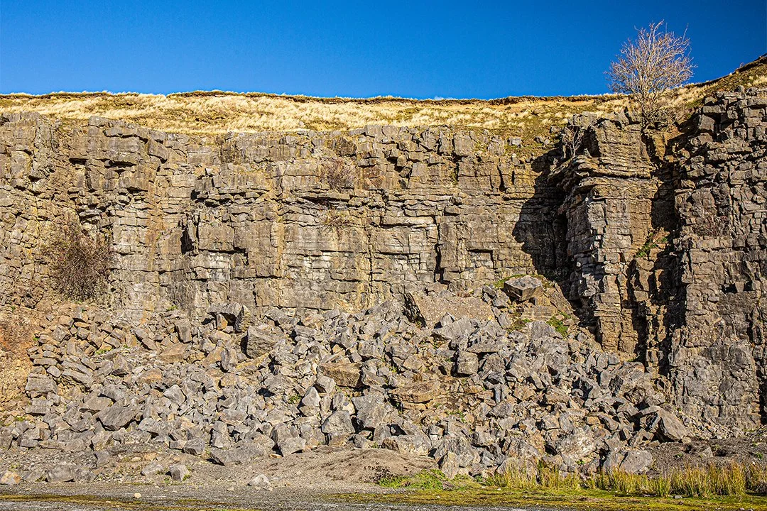Quarry by Bollihope Burn