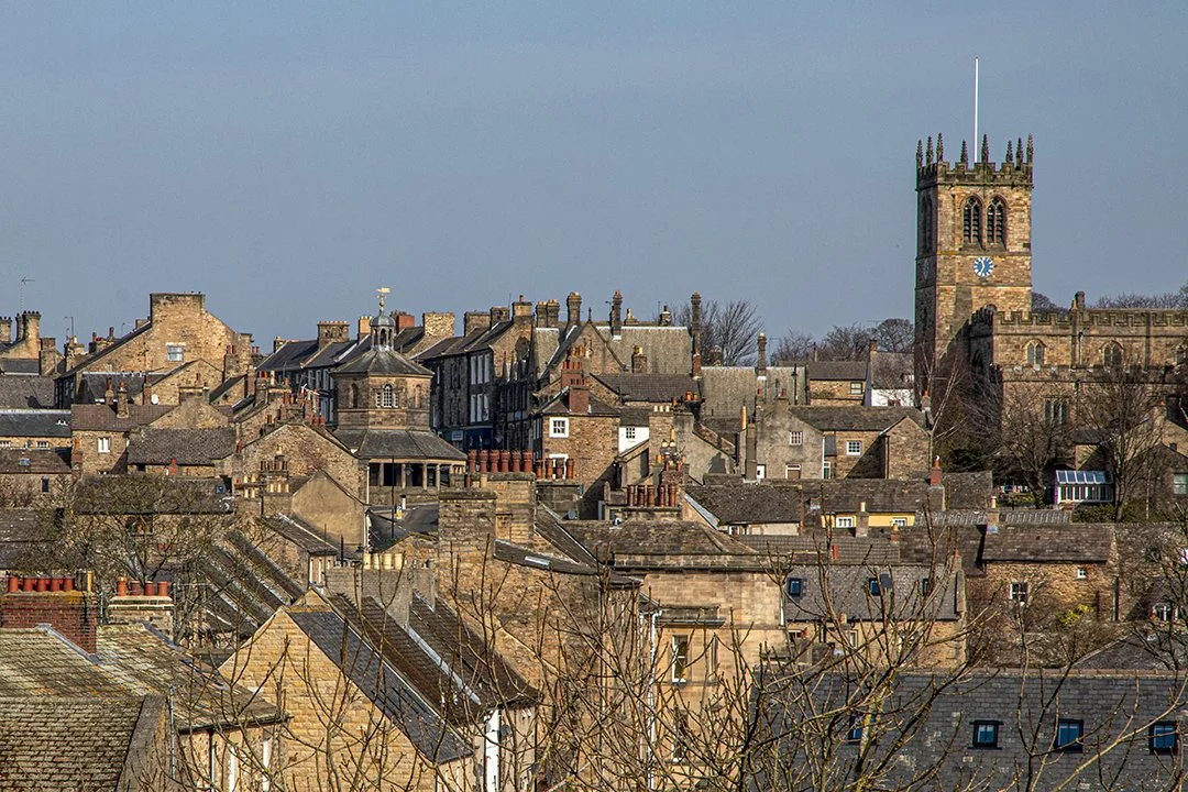 Buttermarket and St Mary's Church, Barnard Castle
