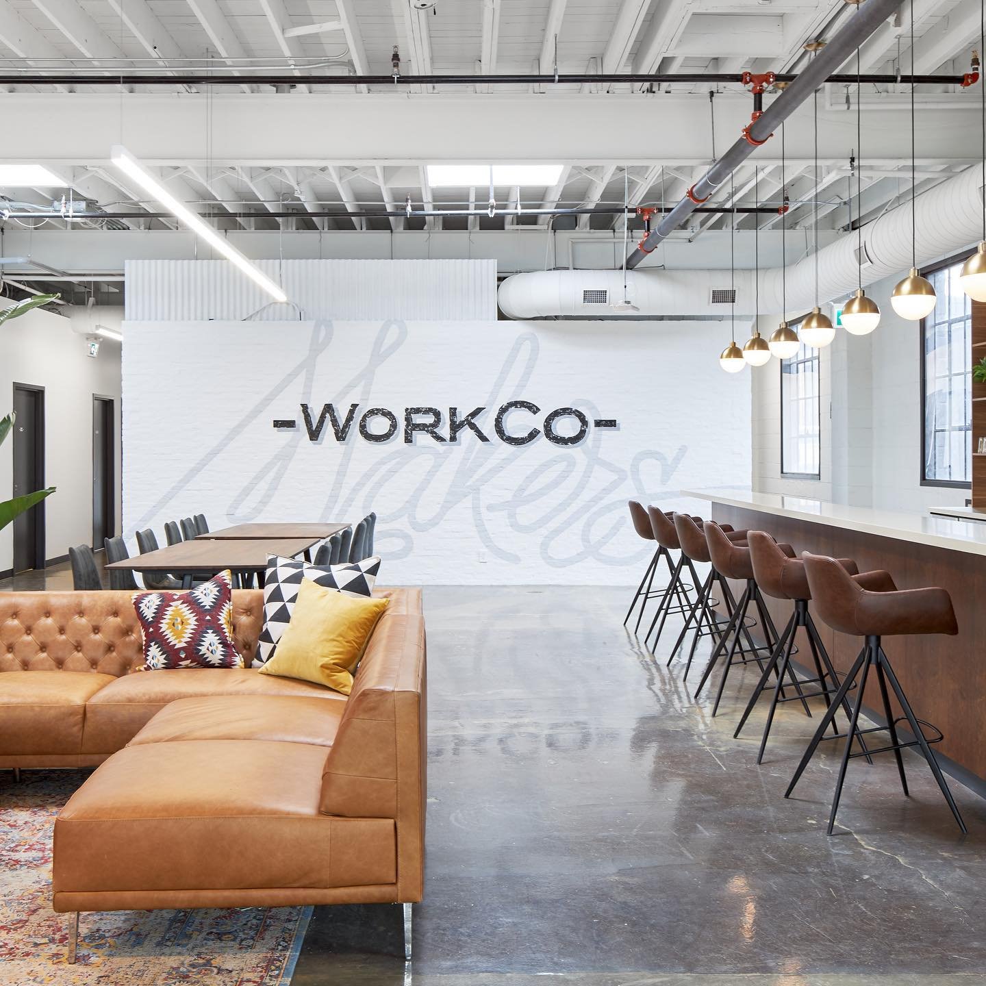 Still a fav- @workco_ .  An uber cool shared workspace in #etobicoke. 

#kateandco #workco #interiordesign #sharedworkspace