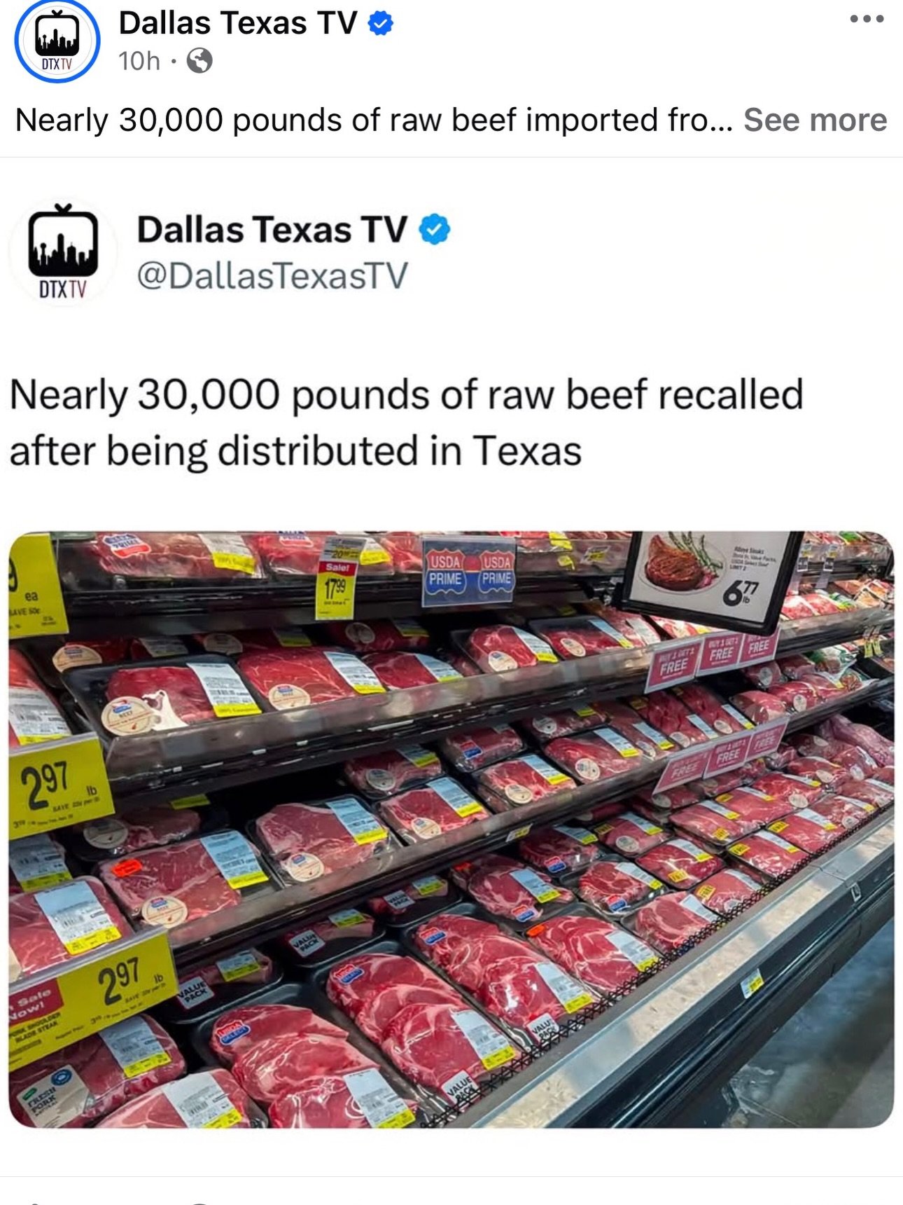 👉👈 We sell worry-free, Texas-raised, USA beef! 

🥩🇺🇸 FREE delivery to Abilene, San Angelo &amp; Brownwood. $1/mi. beyond 100 miles.

Shop now: https://www.rockin8cattle.com/beef