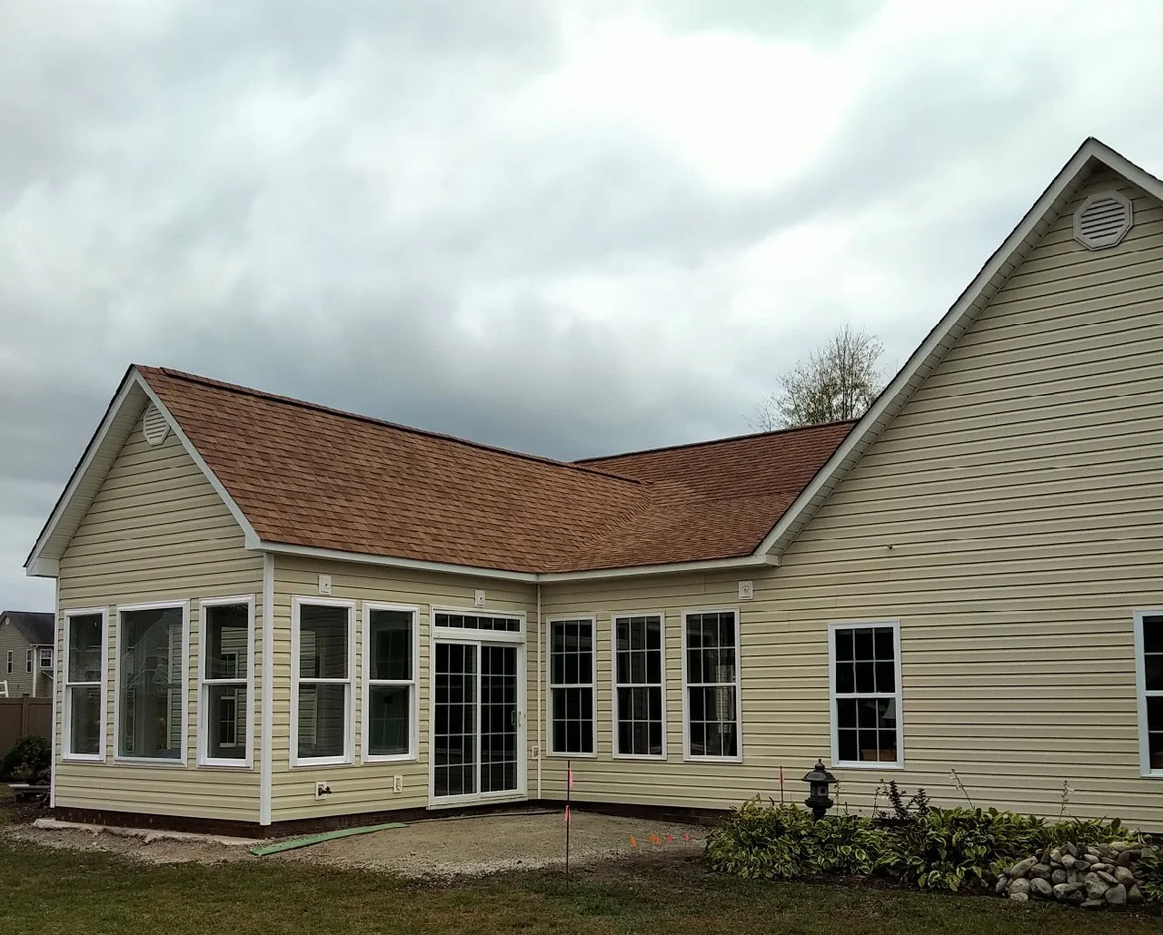Completed home remodel in progress in Eastern NC