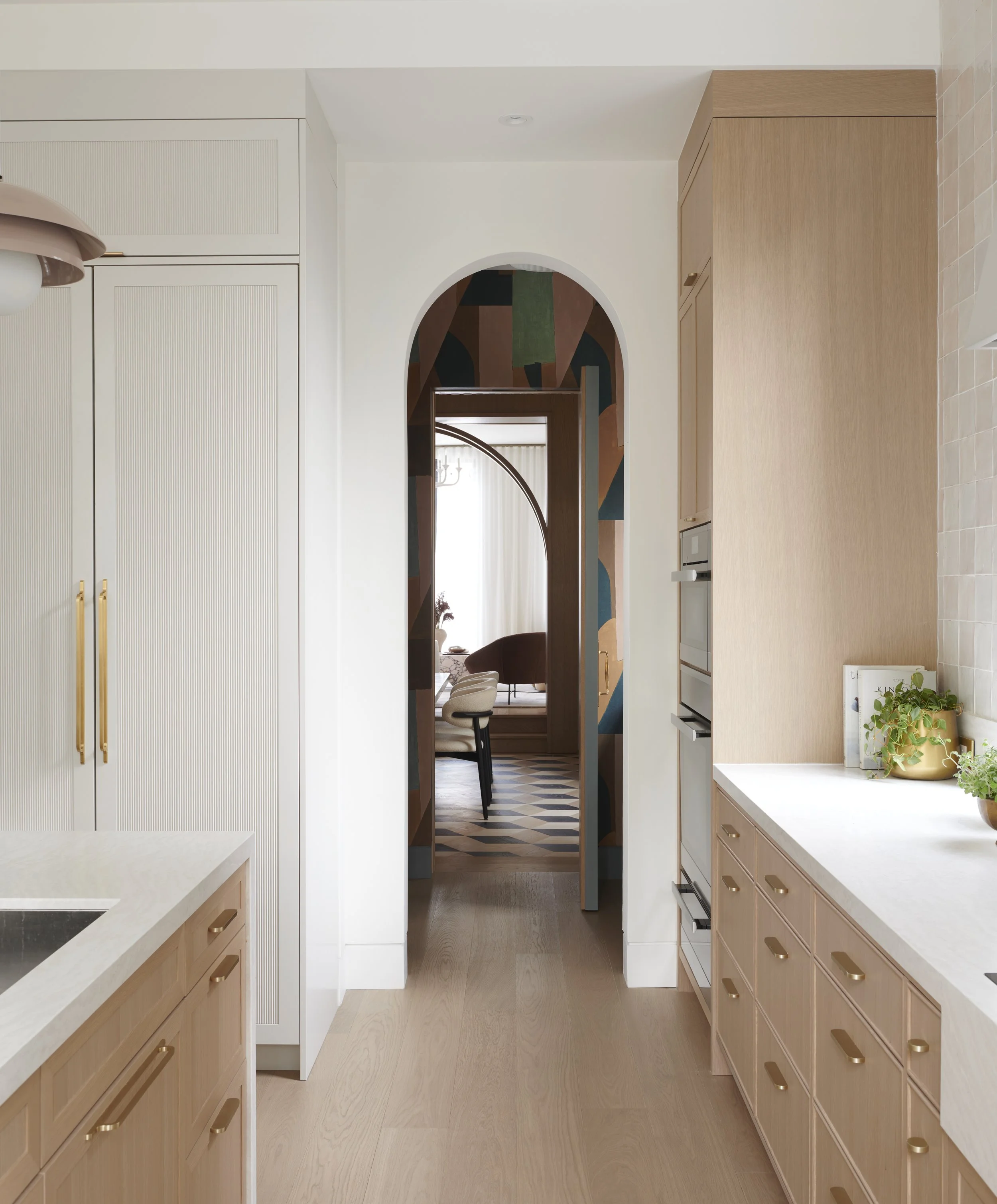 Arched doorway to Pantry Toronto