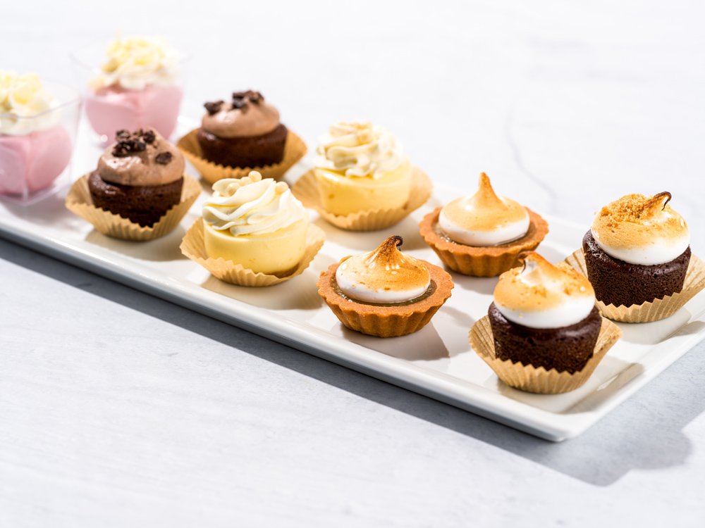 Black tie Catering Maine Cupcakes Dessert Platter