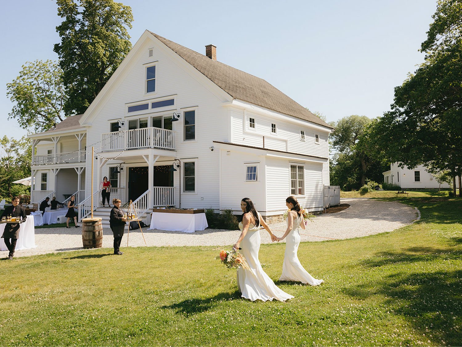 Black Tie Catering Maine Outdoor Weddings