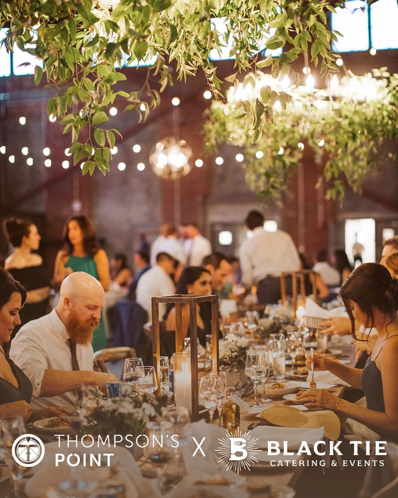 BIG NEWS!✨ We are thrilled to share that Black Tie Catering & Events is now the exclusive catering partner for Thompson’s Point— one of Portland’s most iconic destinations for unforgettable events! 
We are beyond excited t