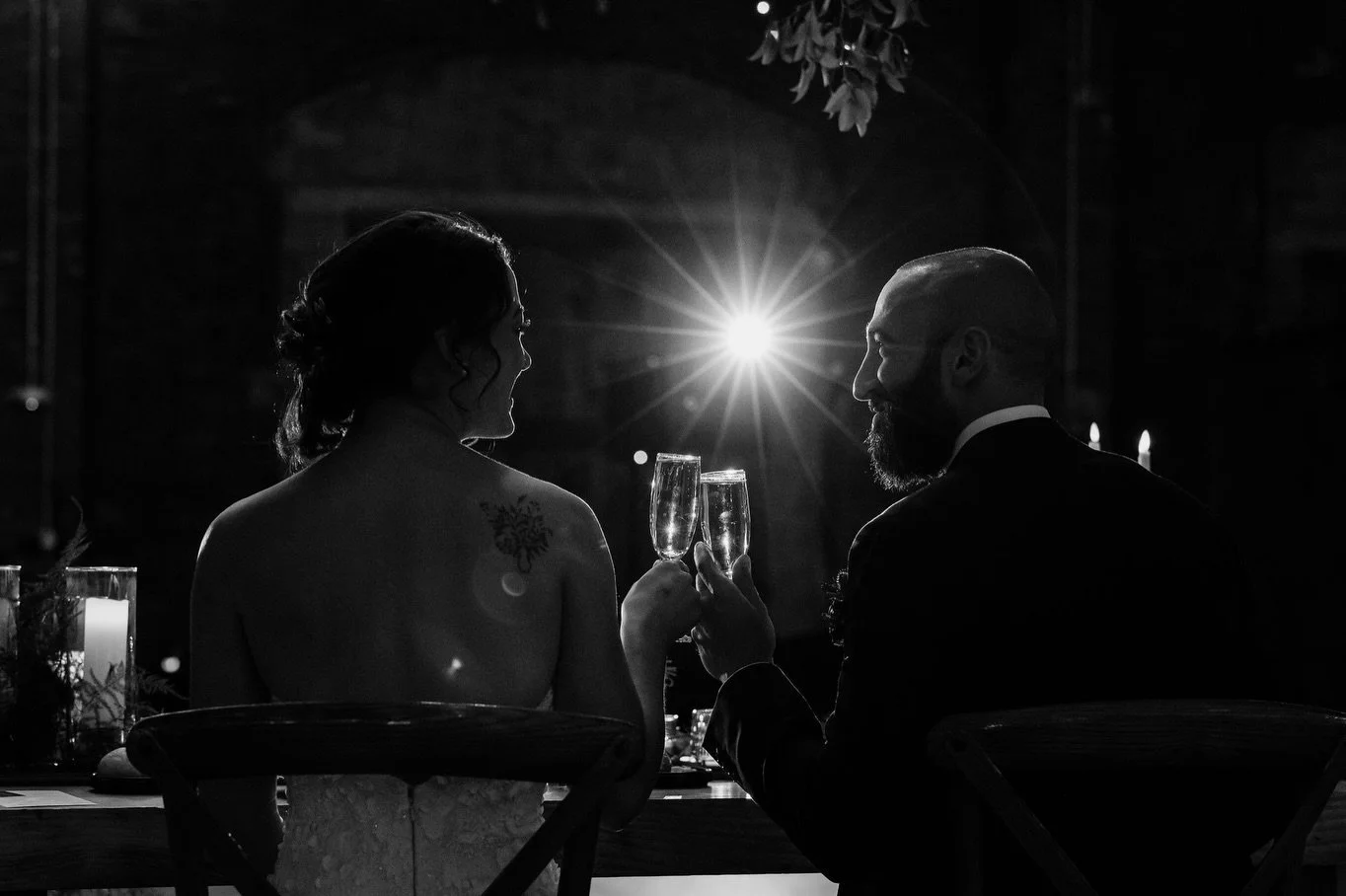 Cheers to love, new beginnings, and forever. 🥂
Here&rsquo;s to 2026. ✨

&bull;

Catering, Planning &amp; Coordination: @blacktiecateringandevents 
Venue: @eventsatthompsonspoint 
Floral: @minkaflowers 
Draping and Lighting: @griffingriffinlighting 
