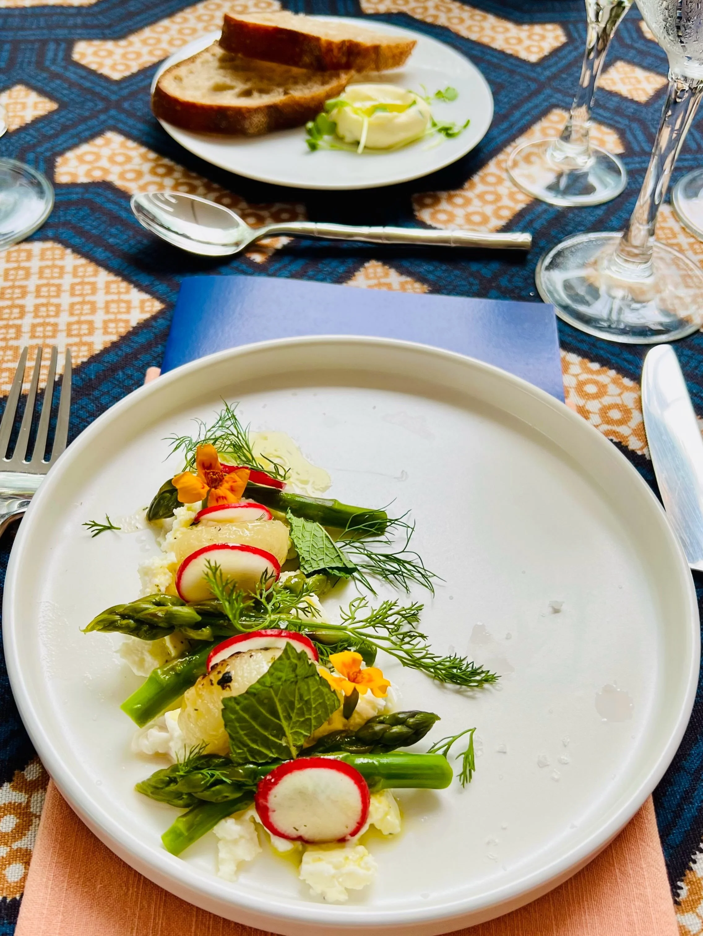 Movement, texture, and color. A study in composition, on the plate. 🍽️

#maine #mainefood #mainecatering #foodie #food